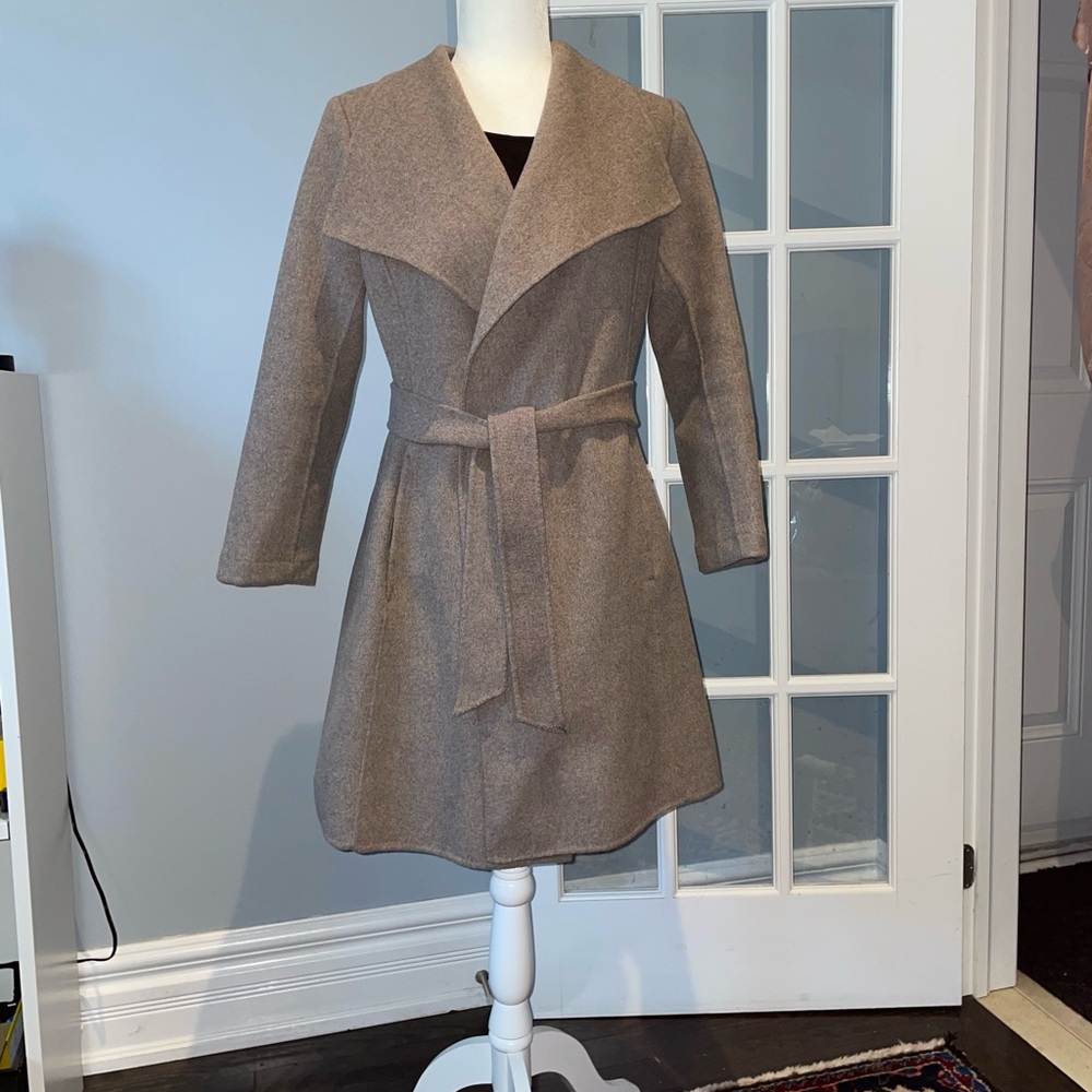 BR Wool Blend Coat